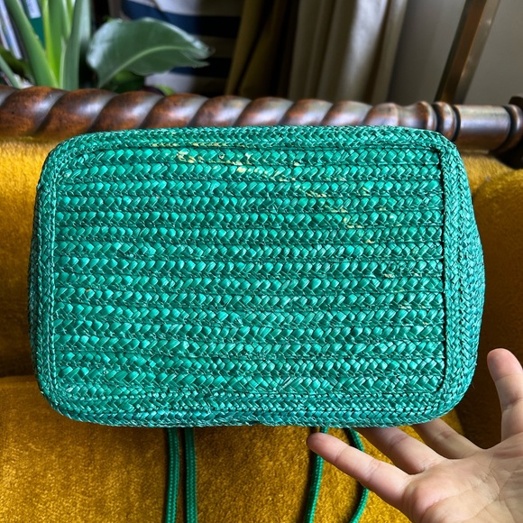Incredible vintage straw purse - Picture 9 of 14